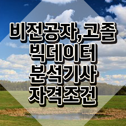  빅데이터 분석기사 독학 , 빅데이터분석기사 취득자격 온라인 과정으로 단기간에 준비한 비법
