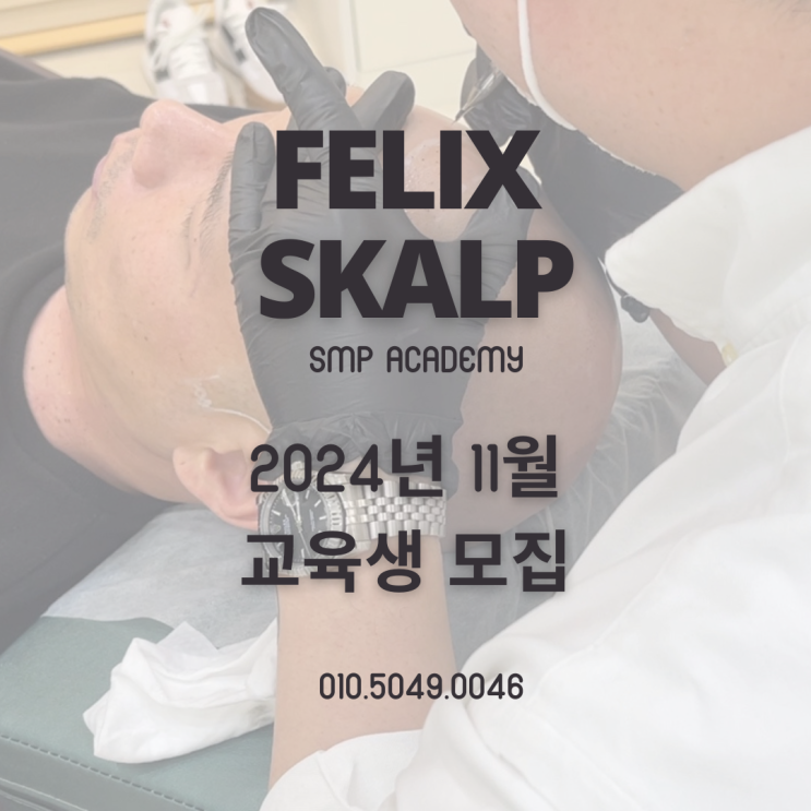  김포 두피문신교육 진심을 담아 진행하는 필릭스 스칼프