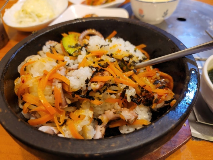  돌낙지비빔밥이 맛있는 산낙지 매생이 낙지요리 맛집여행, 일산맛집 백석역 맛집 낙지의 꿈