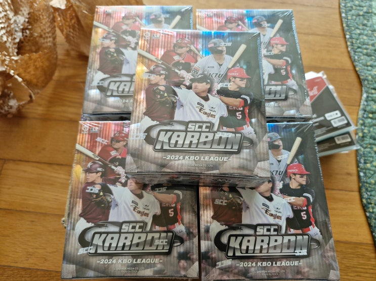  KBO카드 2024 SCC KARBON, 5 박스 개봉