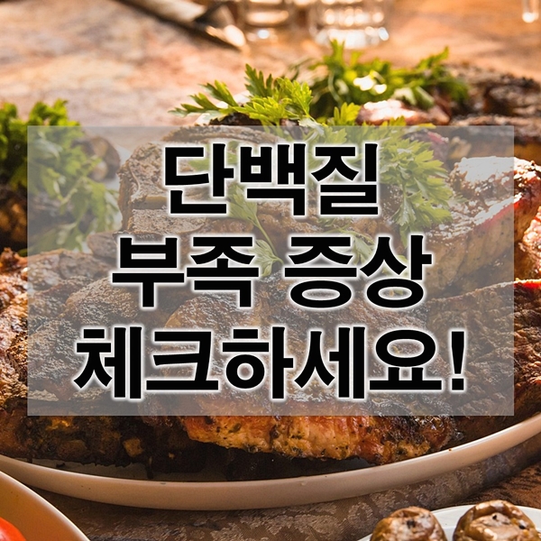 단백질부족증상 알아두면 좋은 상식