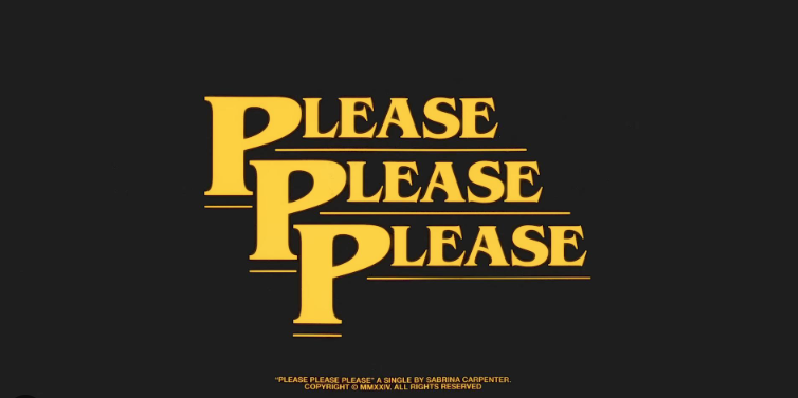 사브리나 카펜터 Sabrina Carpenter - Please Please Please 가사 해석