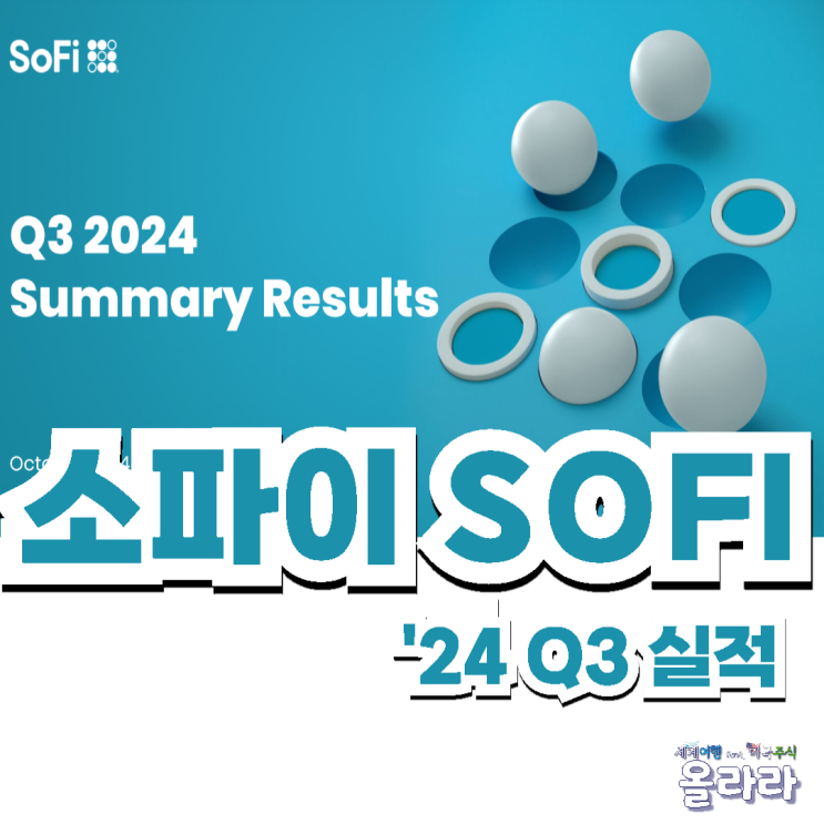  소파이 Sofi 3분기 실적발표 매출 가이던스