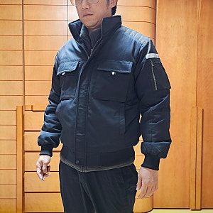 지벤 겨울작업복 잠바 추운 현장에서 동계패딩 추천