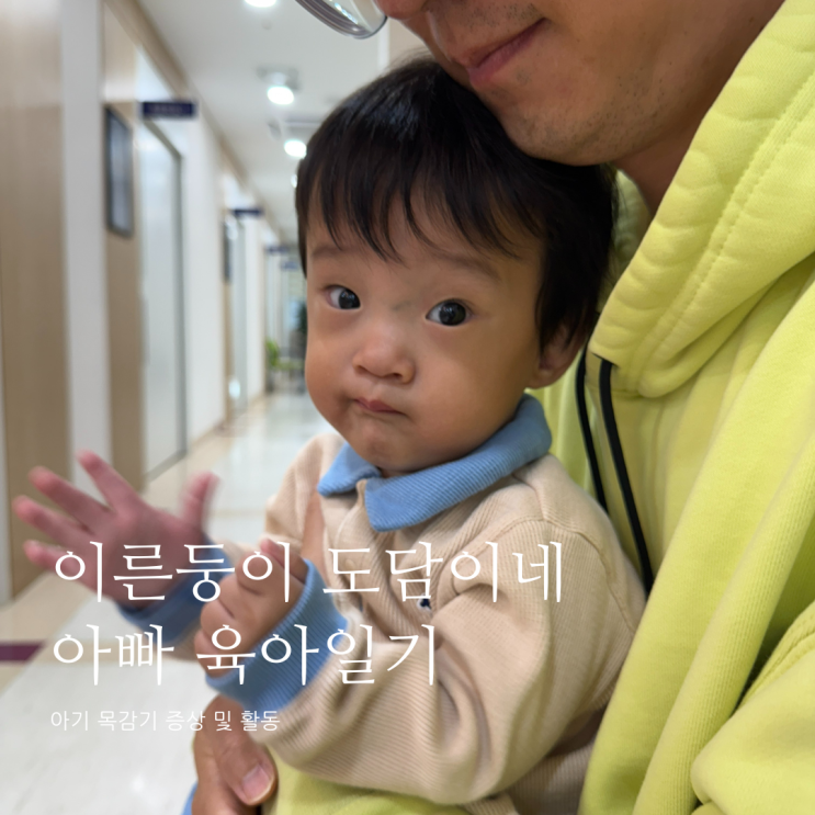 아기 목감기 증상 및 활동 D+366 아기 목감기 증상 및 활동 D+366
