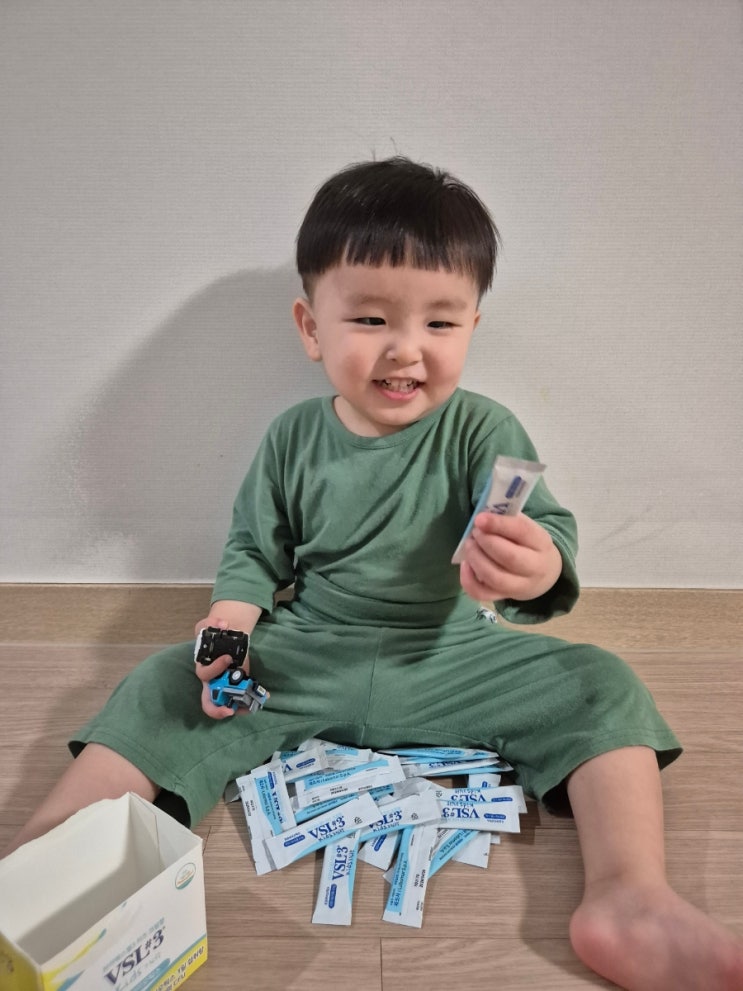  두돌 아기유산균 후기 키즈유산균 VSL3 추천