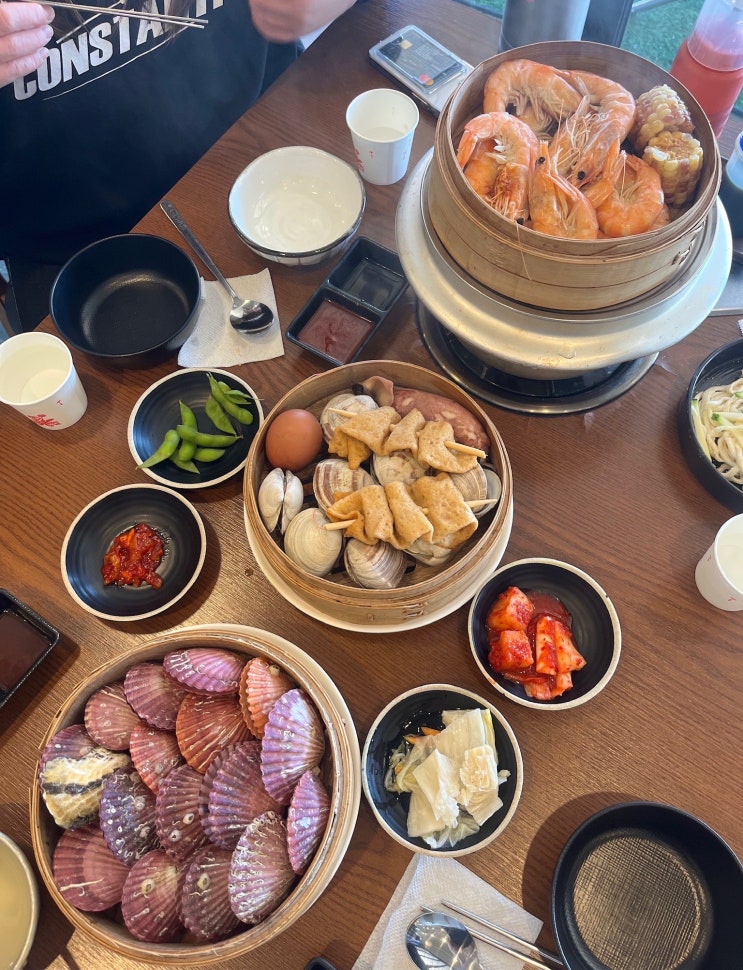  인천 영종도 맛집 조개찜과 전복죽이 맛있는 연화리가는길