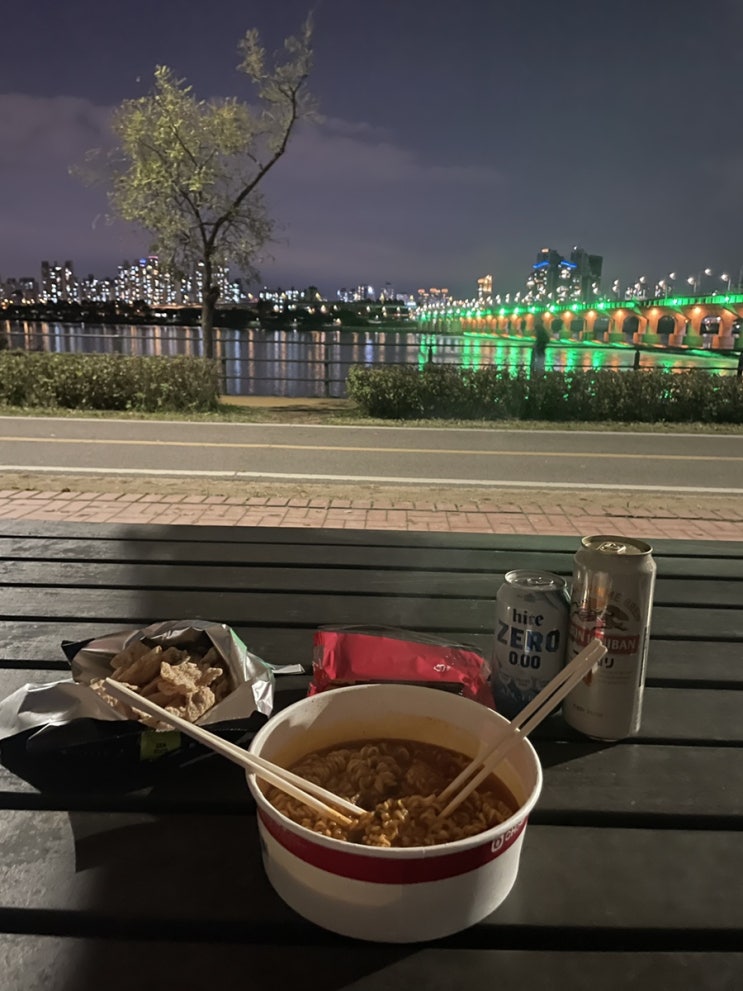  잠실한강공원 한강라면 위치 l 주차정보