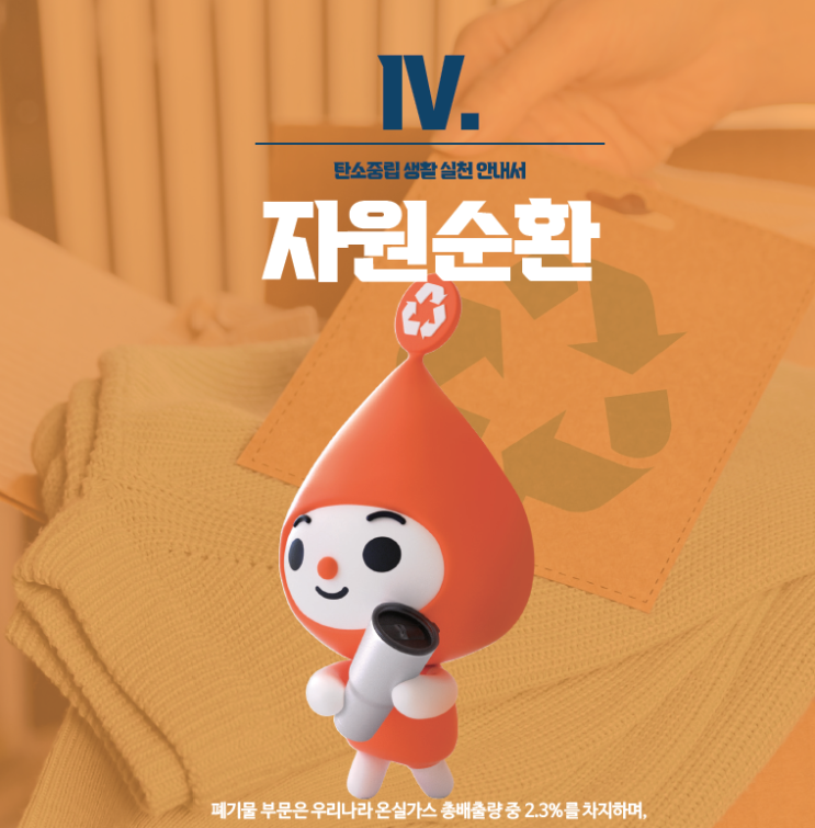  탄소중립 생활 실천안내서 - 가정의탄생(자원순환편)
