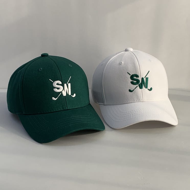  SW 골프 클럽 모자 단체 제작 사례