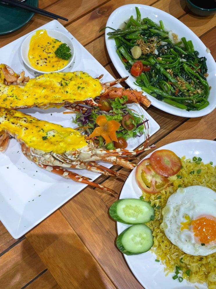  베트남 나트랑, 라라씨푸드 에어컨있는 시내 해산물 맛집