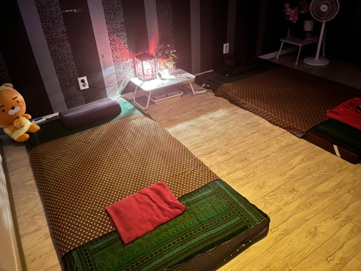  피로가 녹아내리는 타이마사지, 둔산동 밍스파에서의 힐링 타임