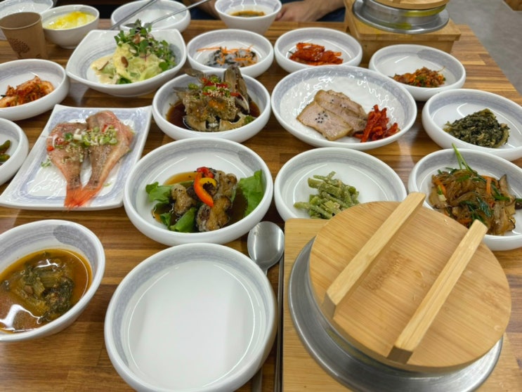  수원 한정식 맛집 가성비좋은 조원동 한식 한국인의밥상