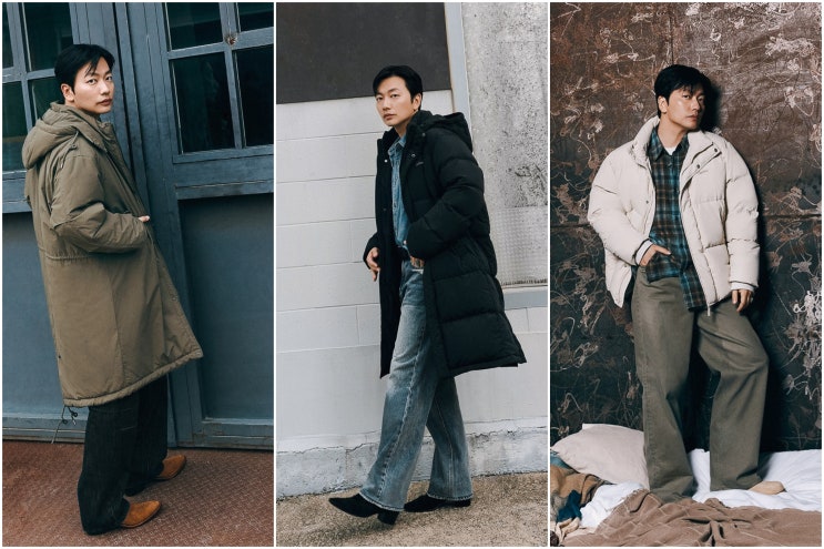 버커루 이동휘 남자 패딩 3종 Style