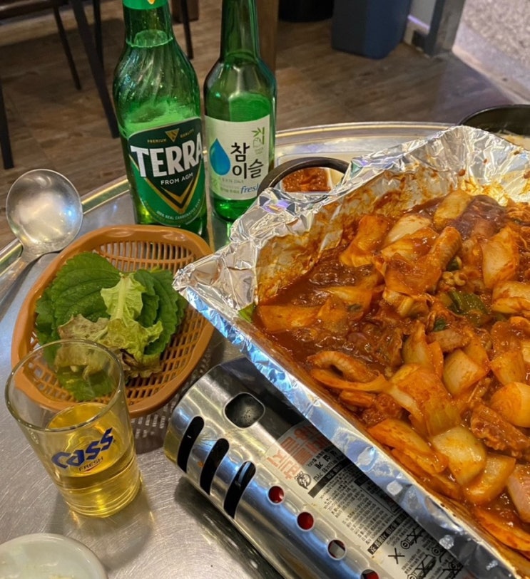  부산 하단맛집 사하구 꼼장어 : 광명수산 (소금, 양념 후기)