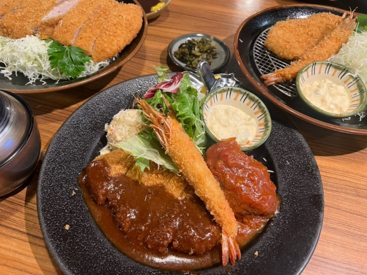  오사카 난카이난바역 난바파크스 맛집 추천 키와미 돈카츠 카츠키