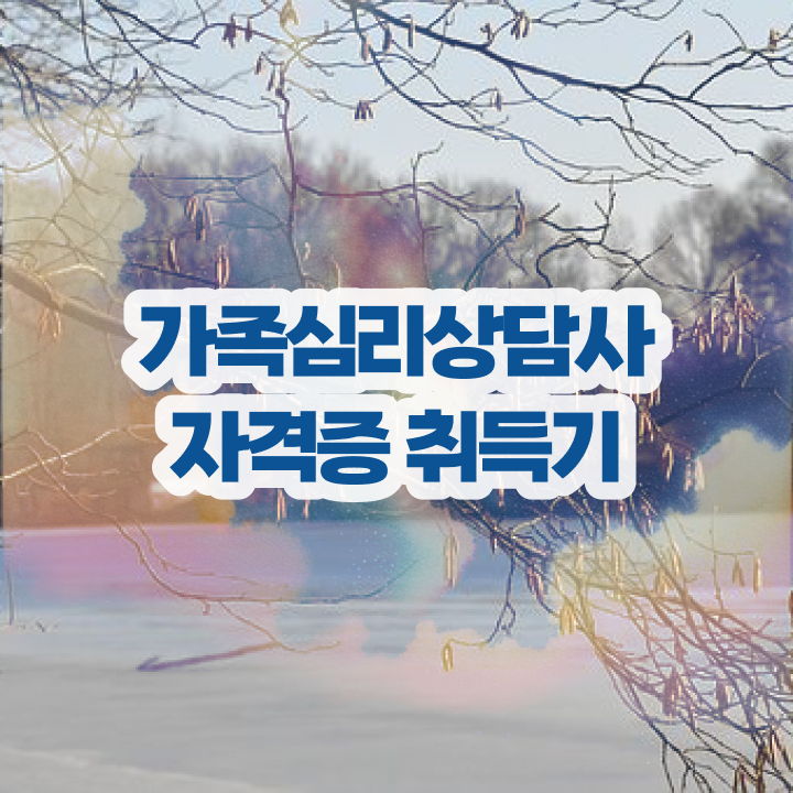  가족심리상담사 시험과목 , 가족심리상담사 자격증 한달 만에 학습한 후기 , 활용 방법