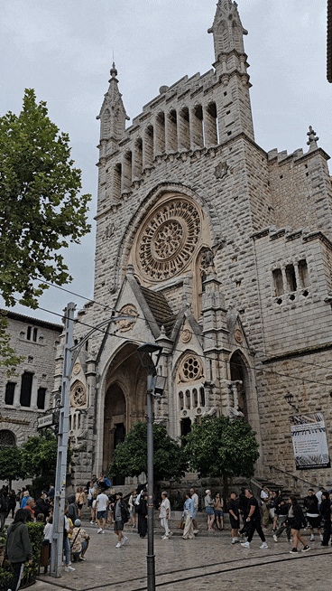  (마요르카 신혼여행) 7. 소예르 성 바르토메우 교회(Sant Bartomeu de Sóller)에서 연예인 직관한 후기