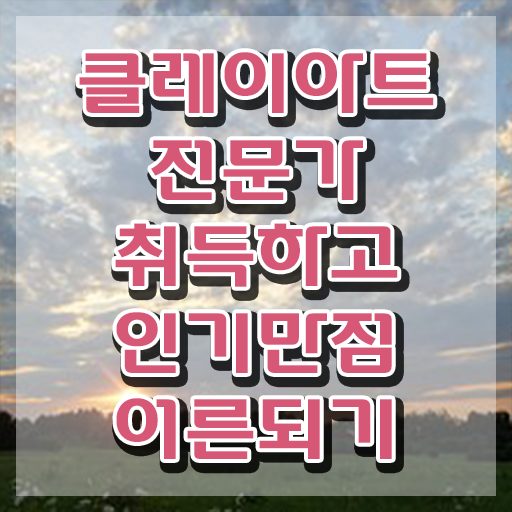  , 클레이아트전문가 자격증 합격정보 확인