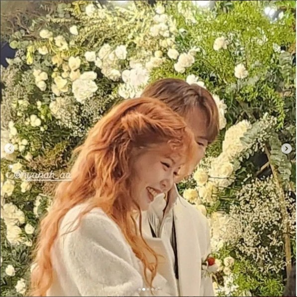 용준형 현아 결혼식장 본식드레스 정보 삼청각 야외결혼식