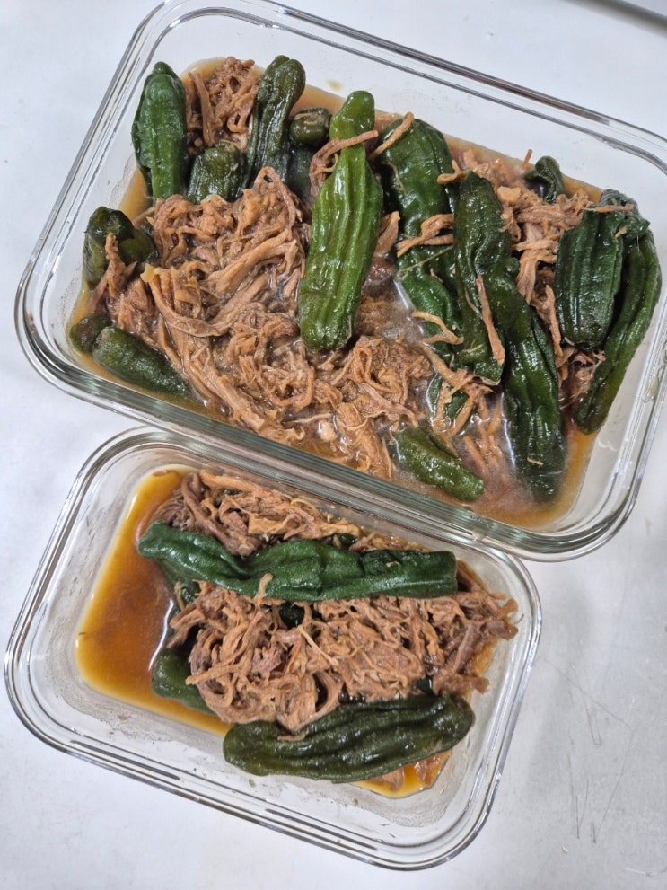 신혼부부 집밥반찬 일초픽 소고기 꽈리고추 장조림 신혼부부 집밥반찬 일초픽 소고기 꽈리고추 장조림