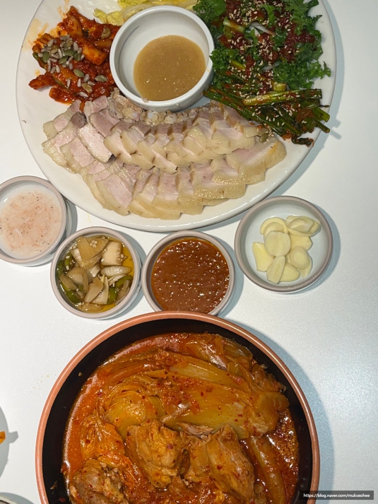  을지로3가 한식 성수라 종로보쌈있는 김치찜맛집