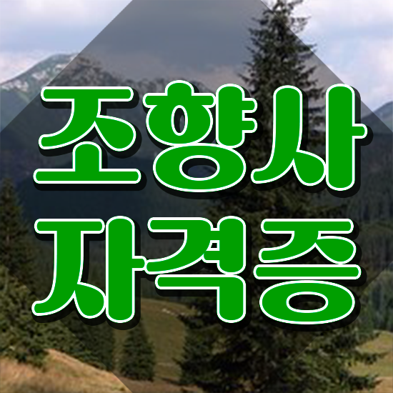  부산 조향사 자격증 , 조향사 취득했던 후기 및 취득 후 전망