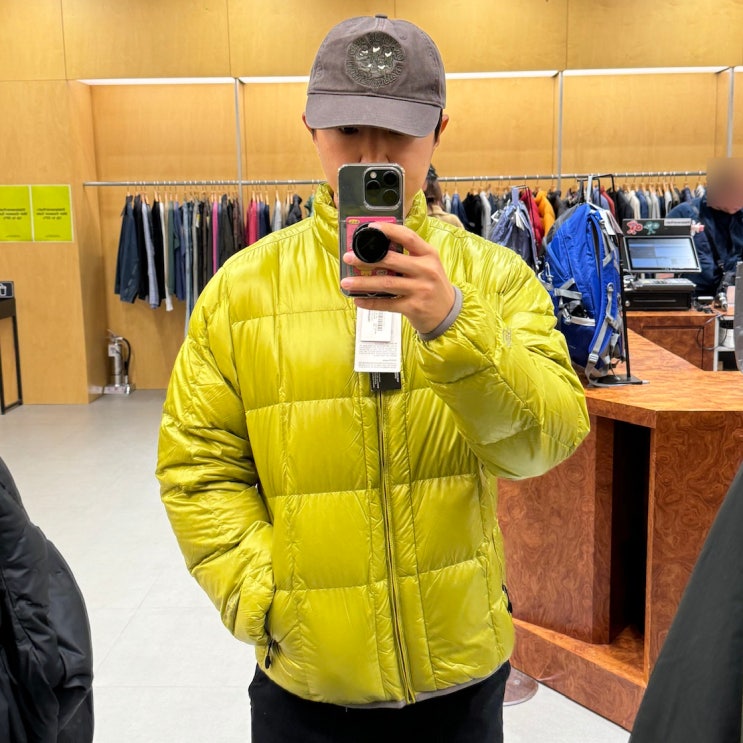  디스이즈네버댓 light down jacket 경량패딩 추천 사이즈, Washed Down Puffer