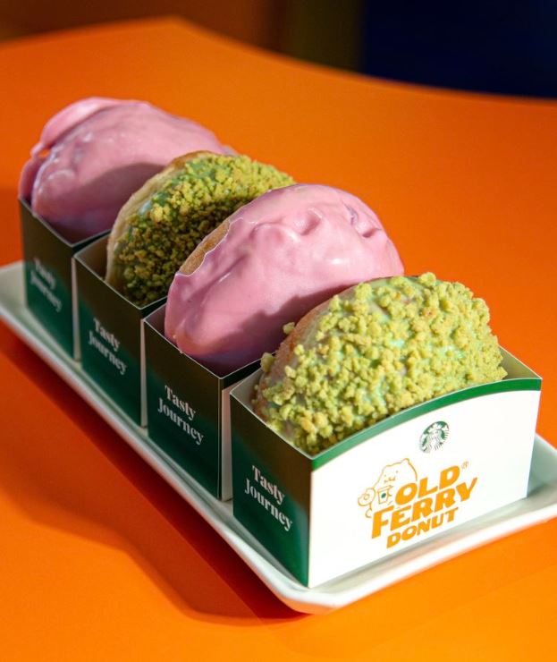  스타벅스 STARBUCKS LOVES OLD FERRY DONUT 올드페리도넛
