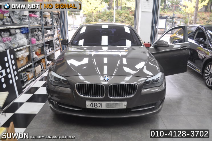  [BMW오디오수리] 코드명 F10 NBT오디오 NO SIGNAL 전원불량 블랙아웃 메인보드 고장수리 - 수원테크 (수입차오디오 수리전문)