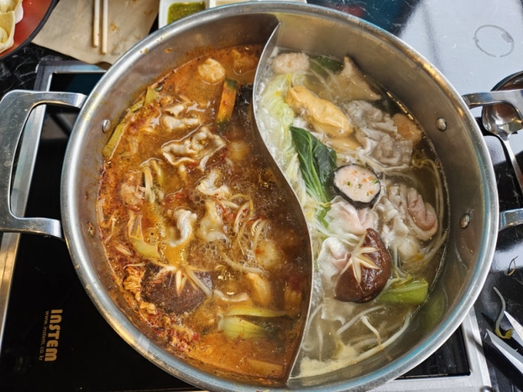  압구정 점심 맛집 까폼수끼 샤브샤브 압구정로데오거리 혼밥 식당