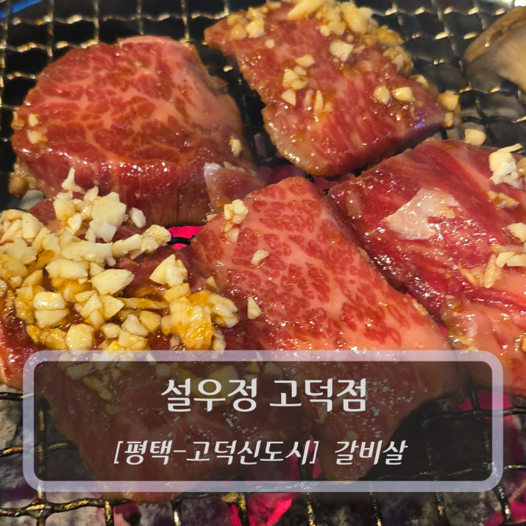  [평택-고덕동, 갈비살] 설우정 고덕점 - 평택고덕맛집
