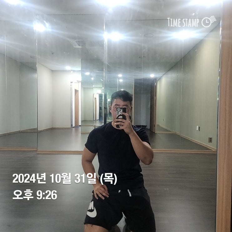  [운동기록]24년 10월 31일 전신운동(레그프레스, 푸쉬업, 풀업, 해머컬, 숄더프레스)+마무리 러닝 10분