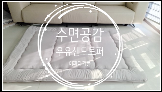  부모님을 위한 특별한 선물, 두꺼운 수면공감 접이식토퍼
