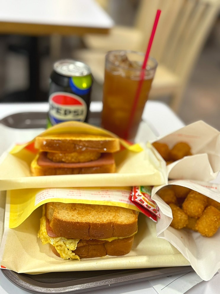  문정 간단한 점심 맛집 이삭토스트 가든파이브점 주차권
