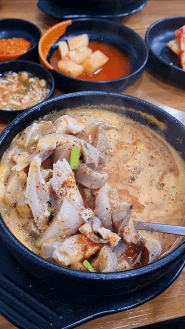  상봉 먹거리집 순대국 제육볶음 눈치싸움 성공 내돈내산