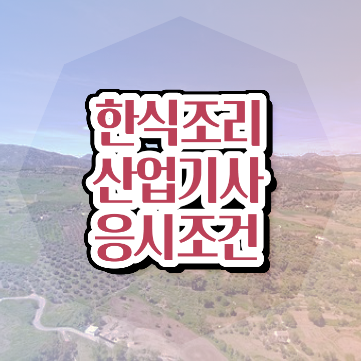  한식조리산업기사 합격률 한식조리산업기사 시험응시조건 온라인 과정으로 단기간에 성공한 방법