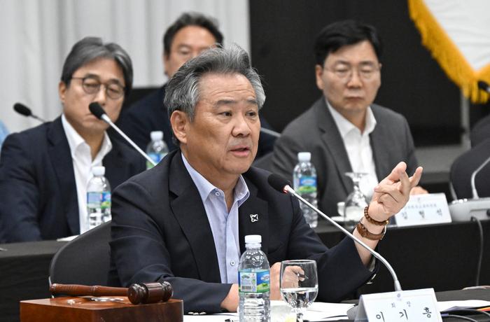 대한체육회 <b>노조</b>, “<b>이기흥 회장</b>, 야욕 버려라” 3선 출마 반대