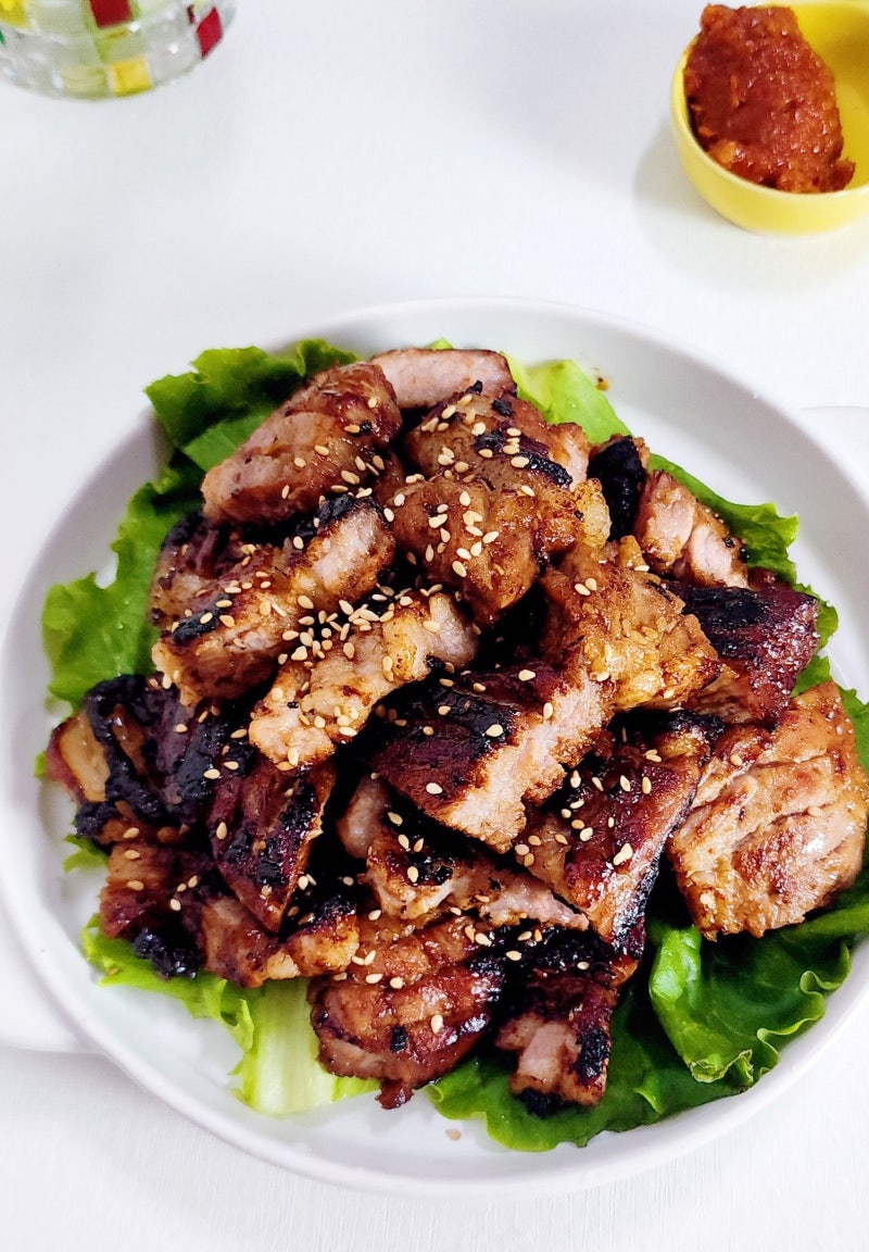 편스토랑 레시피 류수영 돼지갈비 구이 돼지고기 간장 양념 재우기 굽는법 : 네이버 블로그