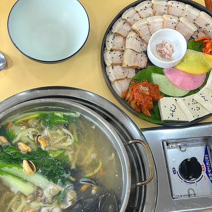  창원 귀산맛집 귀산옥 해물칼국수:세트메뉴가 있는 귀산칼국수 맛집
