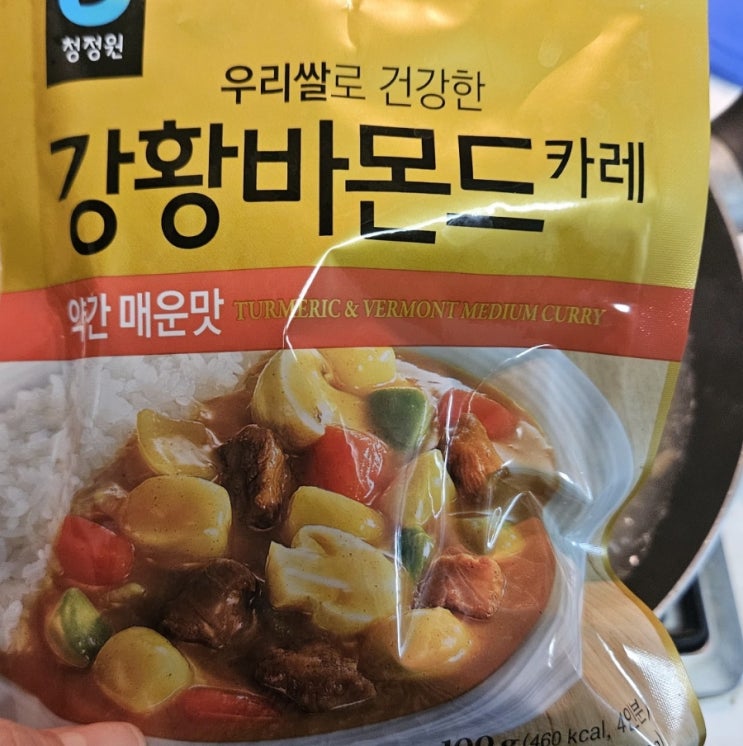  청정원 강황바몬드카레 - 닭봉카레