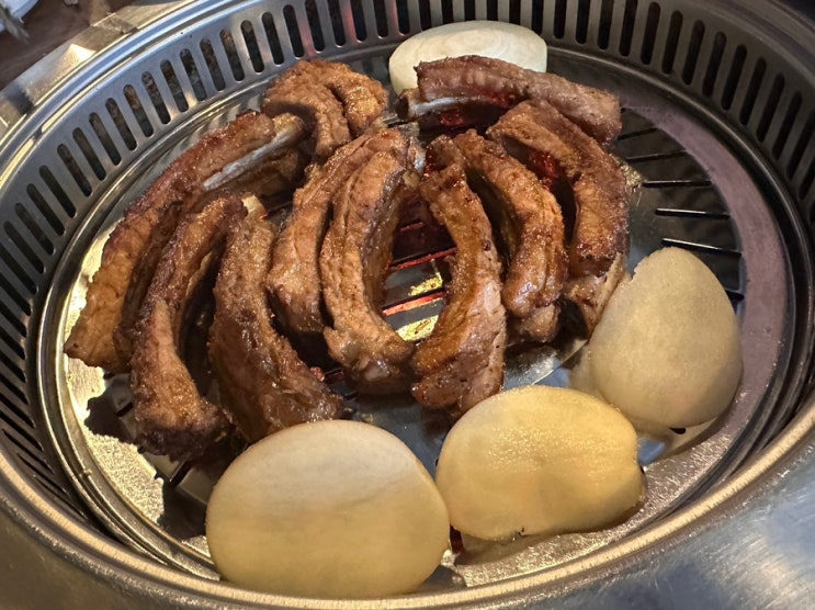  왕코등갈비 의정부점 서비스 순두부찌개 별미