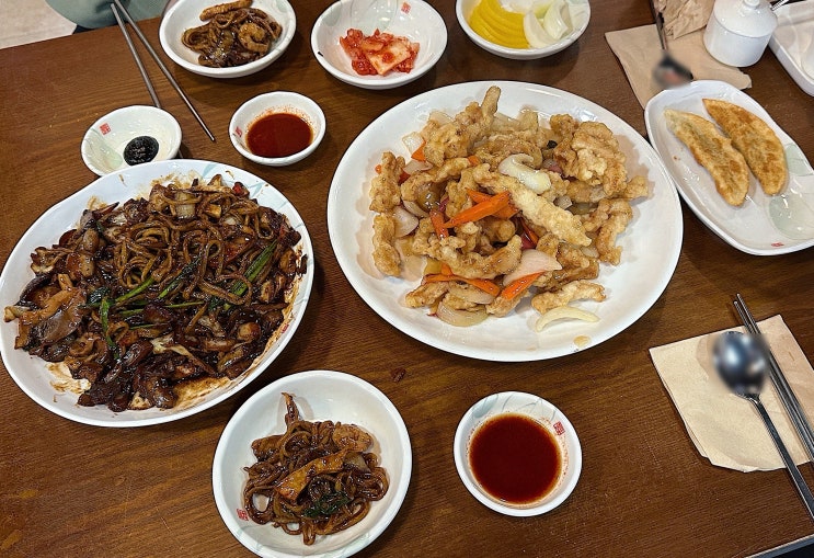  잠실 석촌호수 맛집 중식당 이가짬뽕 내돈내산 해물쟁반짜장 탕수육