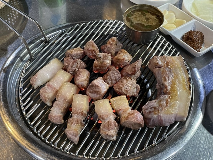  제주 삼도이동 맛집 제주 공항근처 흑돼지 돈사촌본점