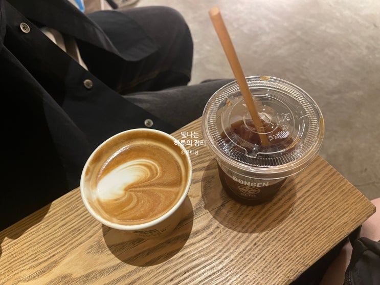 잊혀지지 않는 찐라떼맛집 본겐커피 도쿄 긴자점