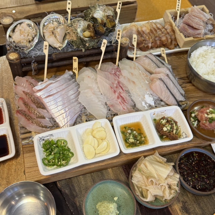  삼성역 맛집 해화장 배 컨셉으로 꾸며진 이색 횟집 다녀옴