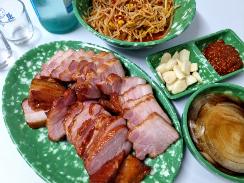 다향 바베큐 통삼겹 야식메뉴추천