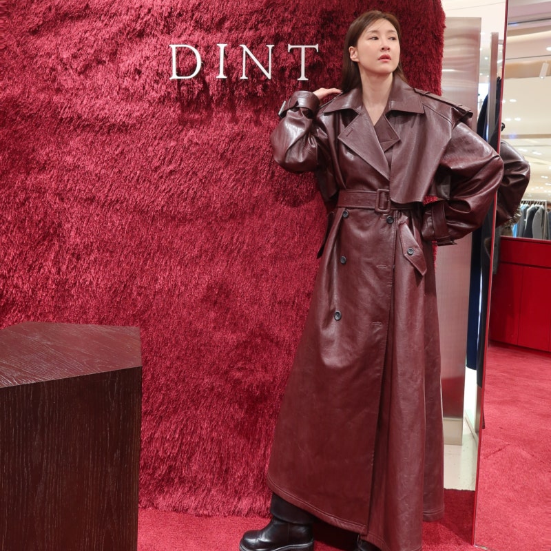딘트 팝업스토어 강남 신세계 백화점 레더 아우터, 패딩, 원피스 쇼핑 추천 (DINT 매장 위치, ....
