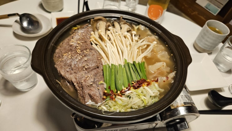  원주 혼밤:)단계동 낮에는 원주 쌀국수 맛집, 밤에는 수육전골 추천