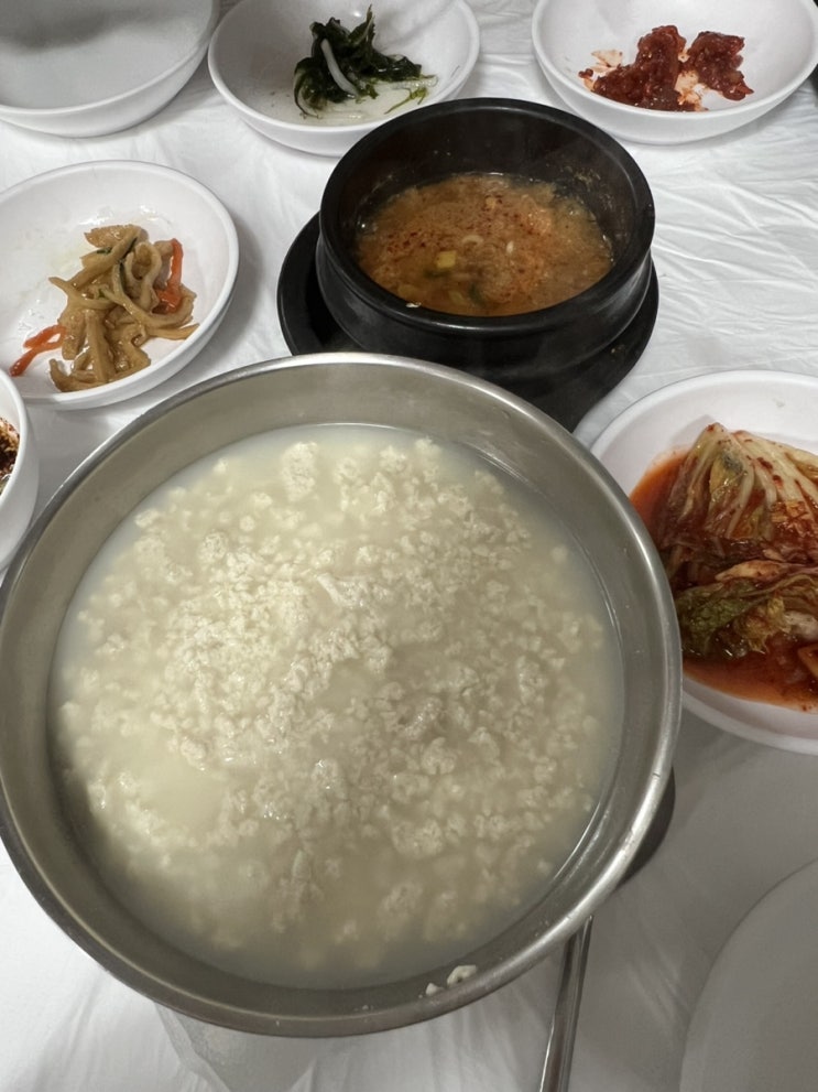  속초 또간집 1등 송정희어머니순두부 영업시간 메뉴